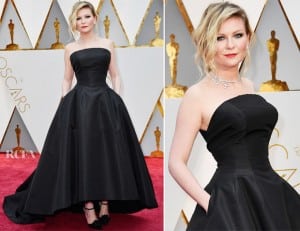 bijuteriile vedetelor-Kirsten-Dunst-In-Christian-Dior-Couture-Oscars-2017