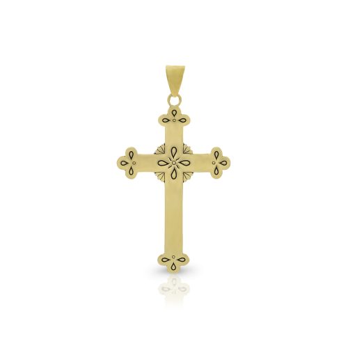 Brățară de aur cu simbolul Calea Inimii spre Crucea de Lumină, model BR03N