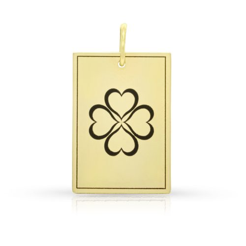Brățară de aur cu simbolul Calea Inimii spre Crucea de Lumină, model BR02N